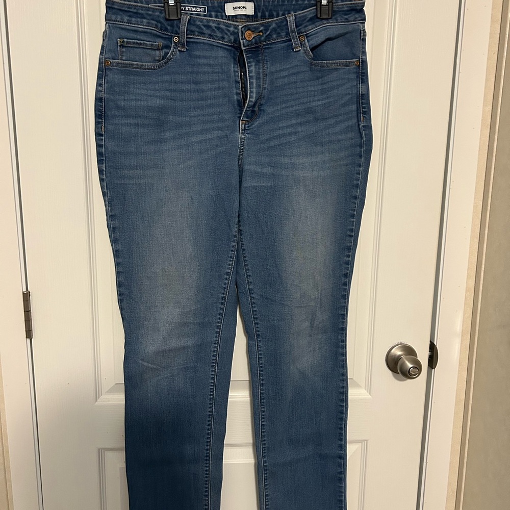 Sonoma Women's Classic Blue Skinny Jeans